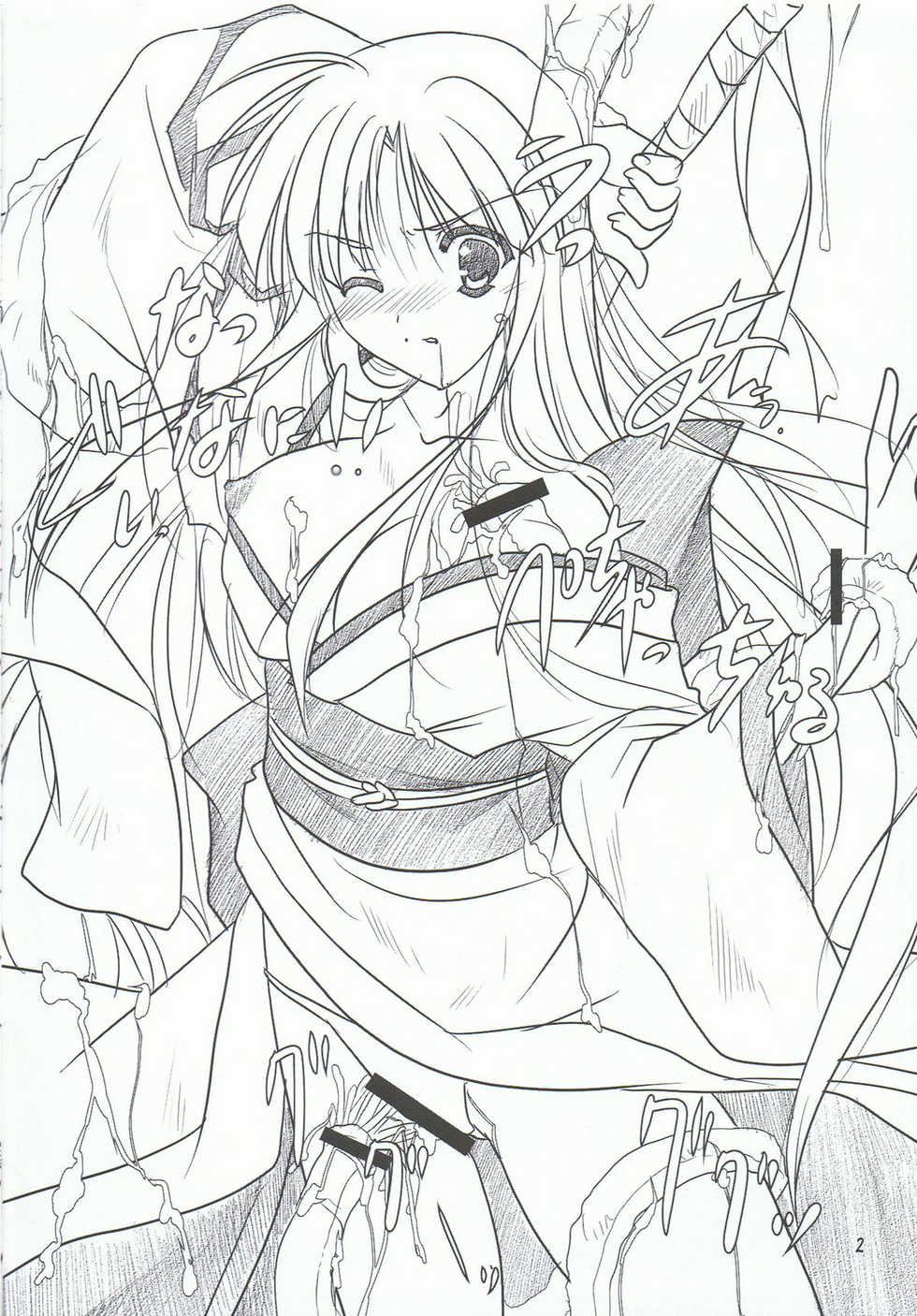 (C78) [Akai Shougeki (Yamamoto Kazue)] Hibakama Vol. 6.5 - Page 2