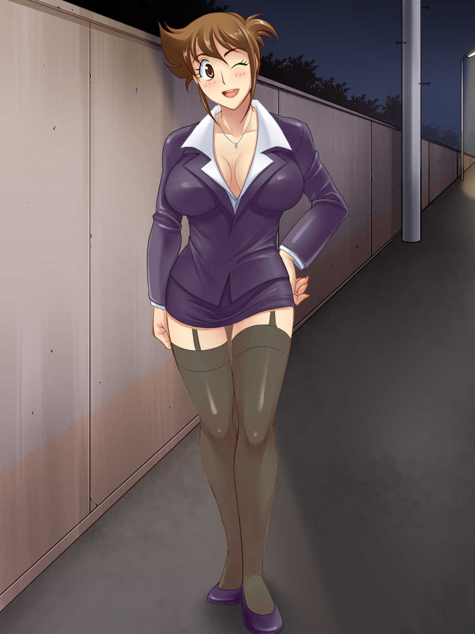 [Nightmare Express -Akumu no Takuhaibin-] Yokubou Kaiki Dai 450 Shou - Haha Noriko @ Ajiman Uchuujin Senyou Nikudorei - - Page 2