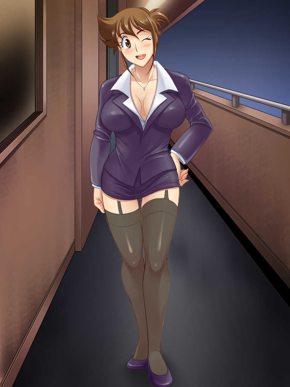 [Nightmare Express -Akumu no Takuhaibin-] Yokubou Kaiki Dai 450 Shou - Haha Noriko @ Ajiman Uchuujin Senyou Nikudorei - - Page 3