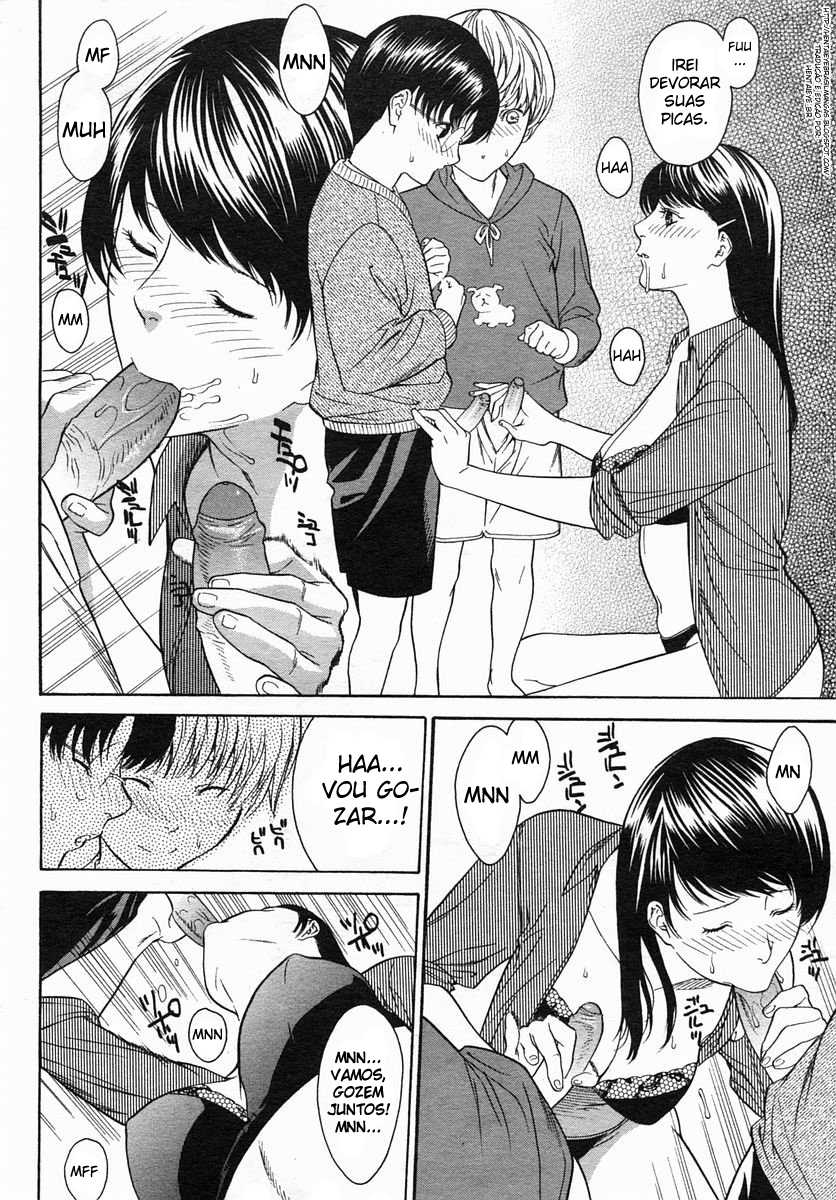 [Misawa Hiroko] Onee-san no Fude Oroshi | Venha Fuder Com a Minha Irmã (COMIC Himezakura 2005-04 Vol. 004) [Portuguese-BR] [HentaiEyeBR] [Decensored] - Page 6