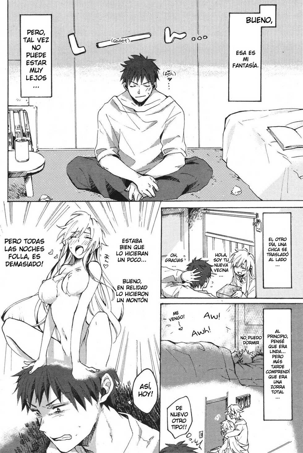 [Yuzuki Rin] Nanji no Rinjin o Aiseyo | Love Thy Neighbor (COMIC Kairakuten BEAST 2011-07) [Spanish] [XP95-Hentai] - Page 2