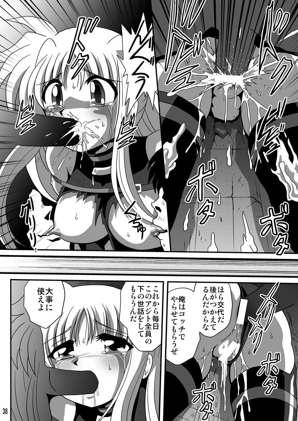 [Third Saver Street (Sawara Kazumitsu, Yonige-ya no Kyou)] Storage Bind (Mahou Shoujo Lyrical Nanoha) [Digital] - Page 38
