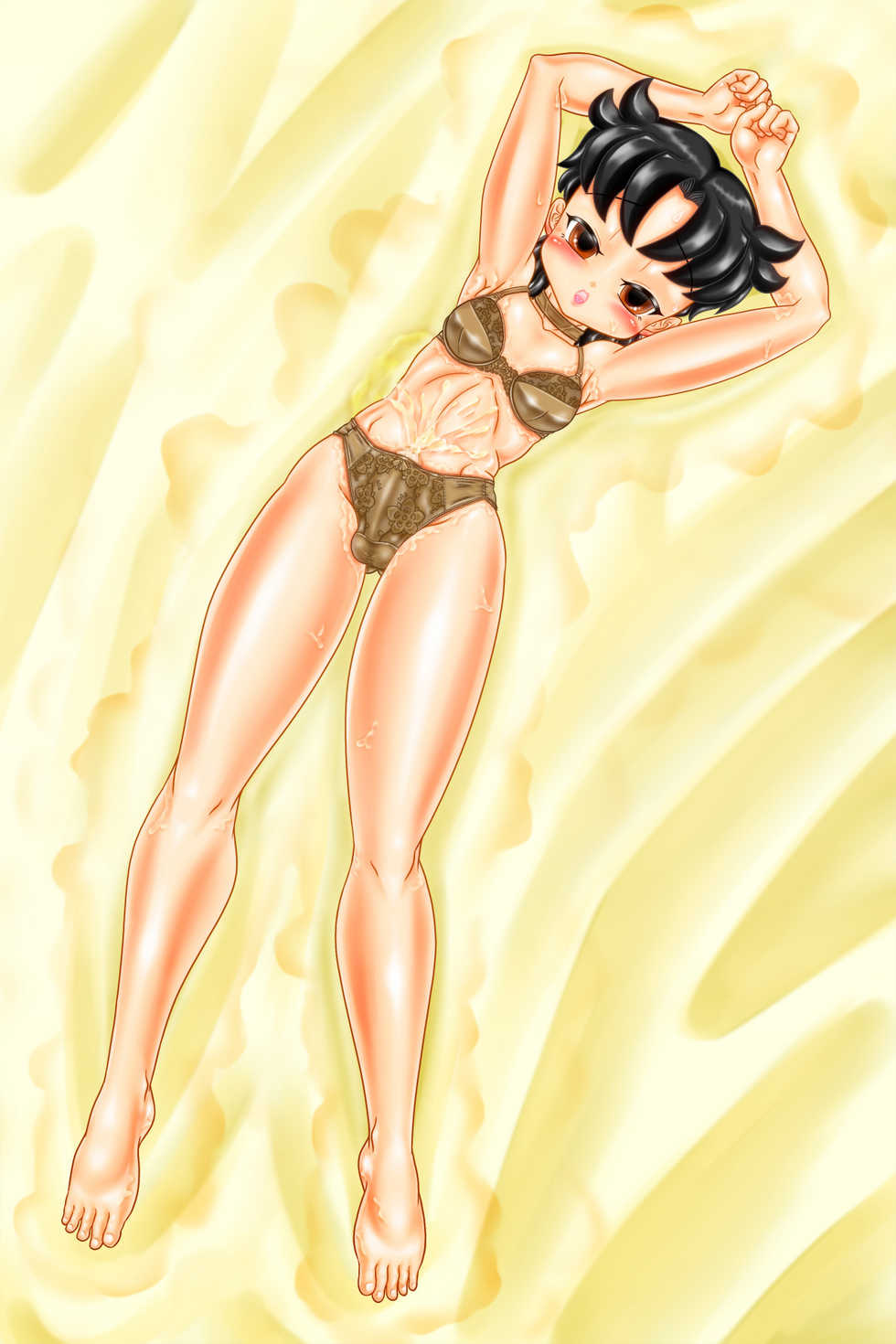 [Madoromi Youenjou] Mizusaki Amu. Josei Shitagi de Niowasete ～ Josou nan te... Dame na no ～ - Page 9