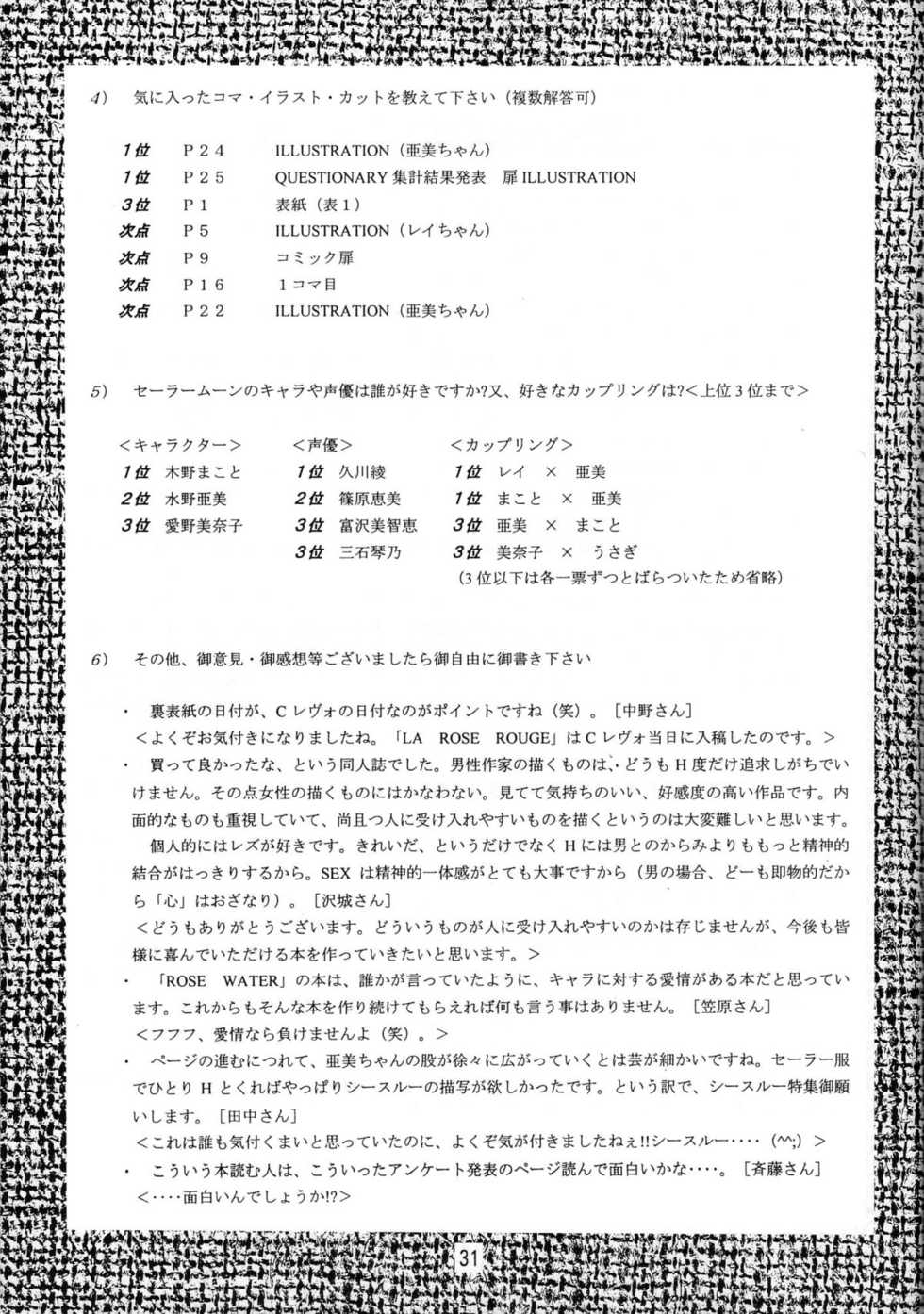 (C48) [Rose Water (Haruka Ayanokouji)] Rose Water 3 Rose Window (Bishoujo Senshi Sailor Moon) - Page 32