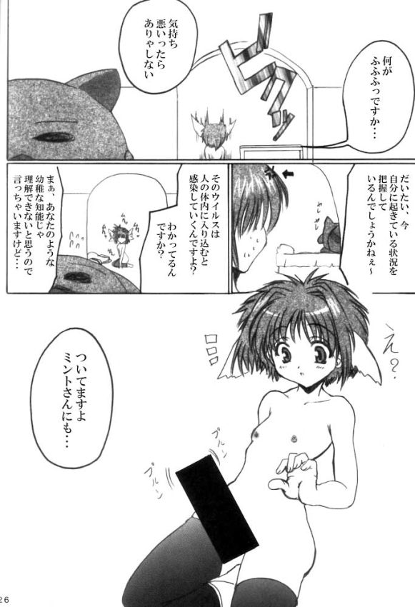 (C63) [Nice and Friendly (Kikyou)] Pink Milk (galaxy angel) - Page 25