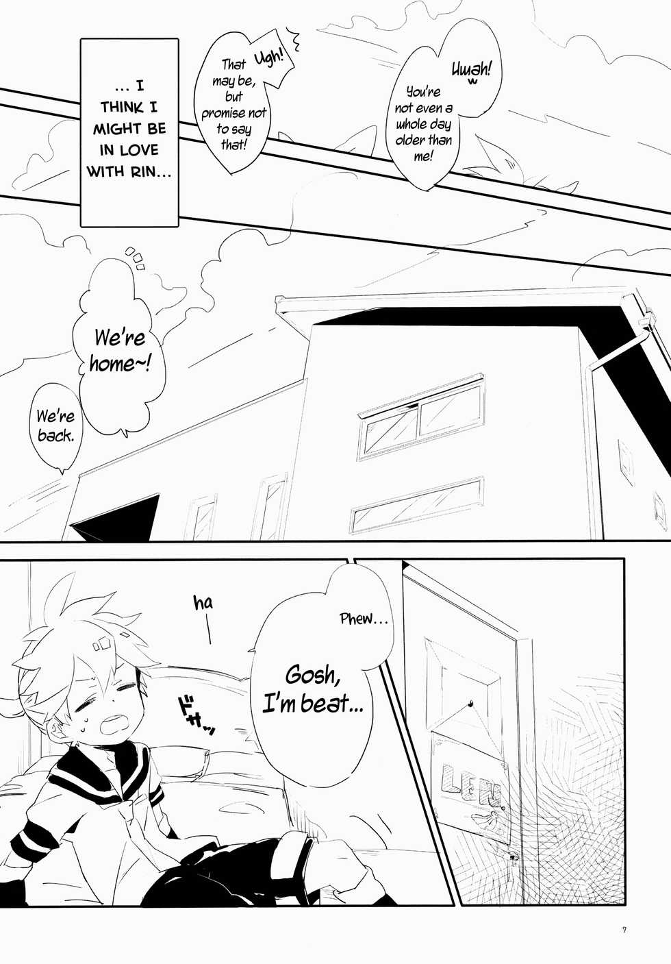 (Shota Scratch 15) [Uruudoshi (Uru)] Len-kun Pero Pero!! (VOCALOID) [English] =Short Wharf= - Page 6