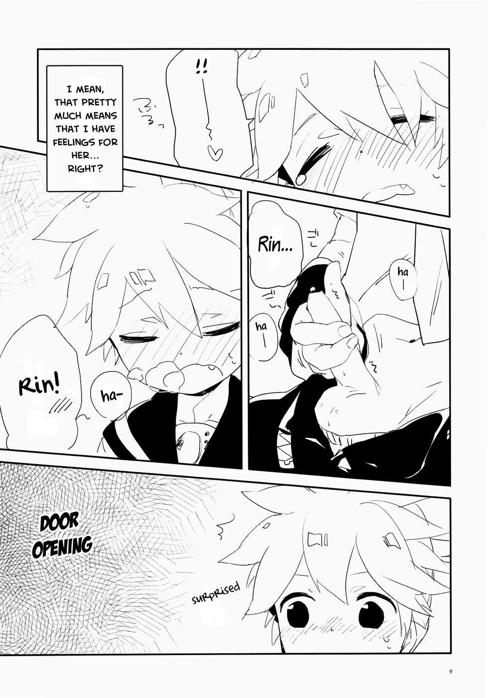 (Shota Scratch 15) [Uruudoshi (Uru)] Len-kun Pero Pero!! (VOCALOID) [English] =Short Wharf= - Page 8