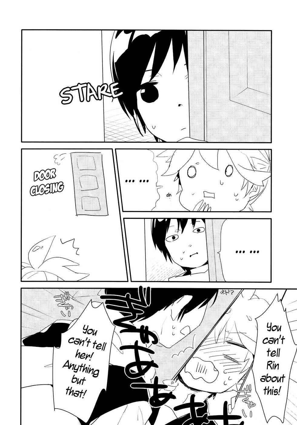 (Shota Scratch 15) [Uruudoshi (Uru)] Len-kun Pero Pero!! (VOCALOID) [English] =Short Wharf= - Page 9