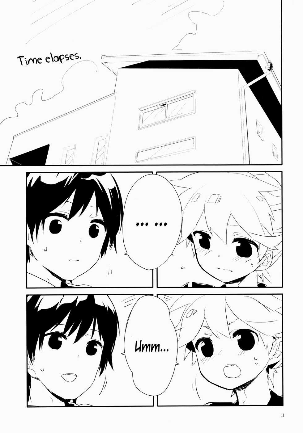 (Shota Scratch 15) [Uruudoshi (Uru)] Len-kun Pero Pero!! (VOCALOID) [English] =Short Wharf= - Page 10