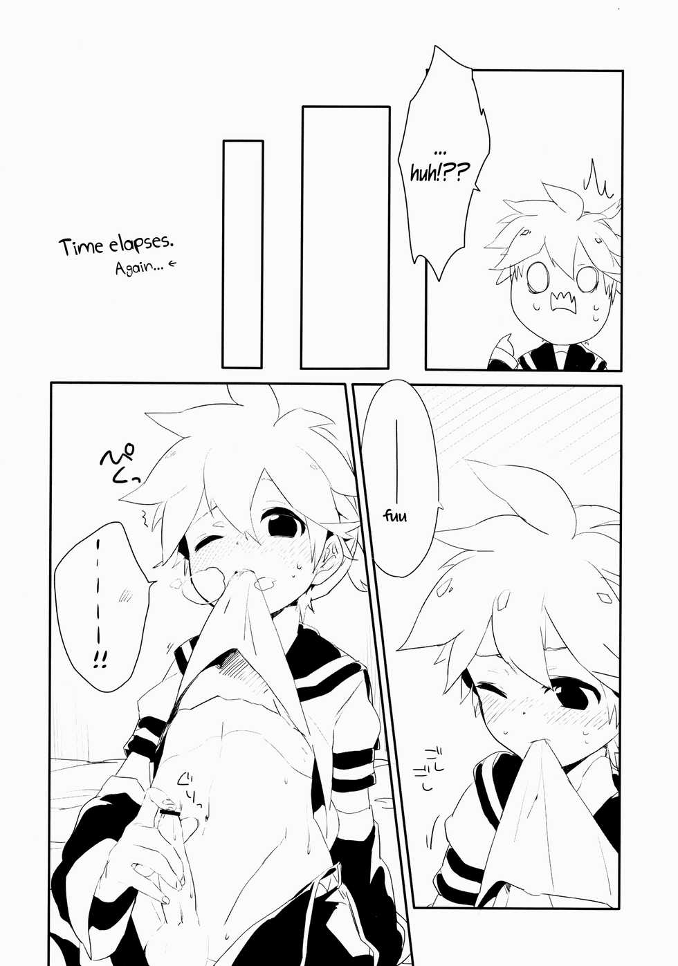 (Shota Scratch 15) [Uruudoshi (Uru)] Len-kun Pero Pero!! (VOCALOID) [English] =Short Wharf= - Page 13
