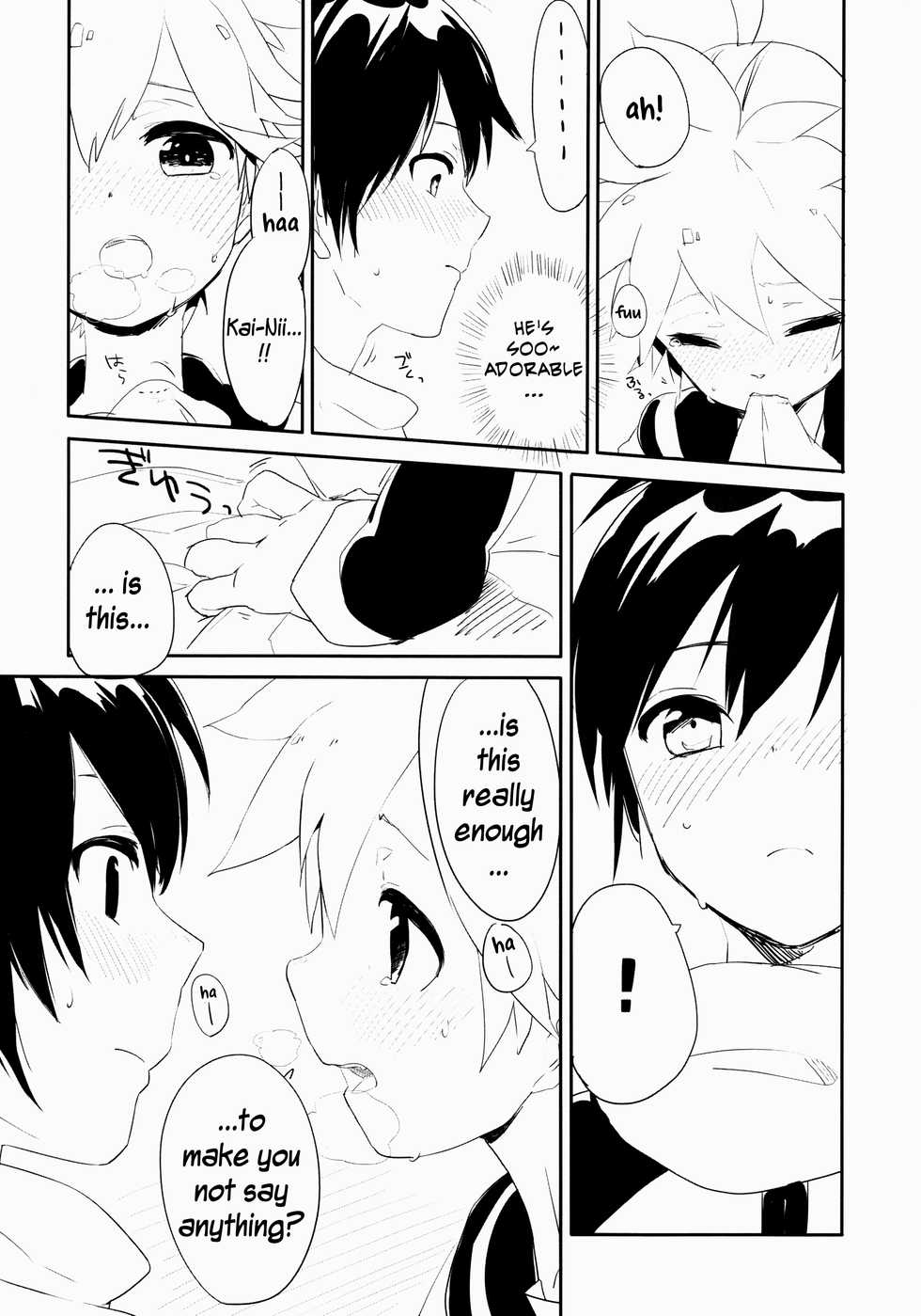 (Shota Scratch 15) [Uruudoshi (Uru)] Len-kun Pero Pero!! (VOCALOID) [English] =Short Wharf= - Page 15