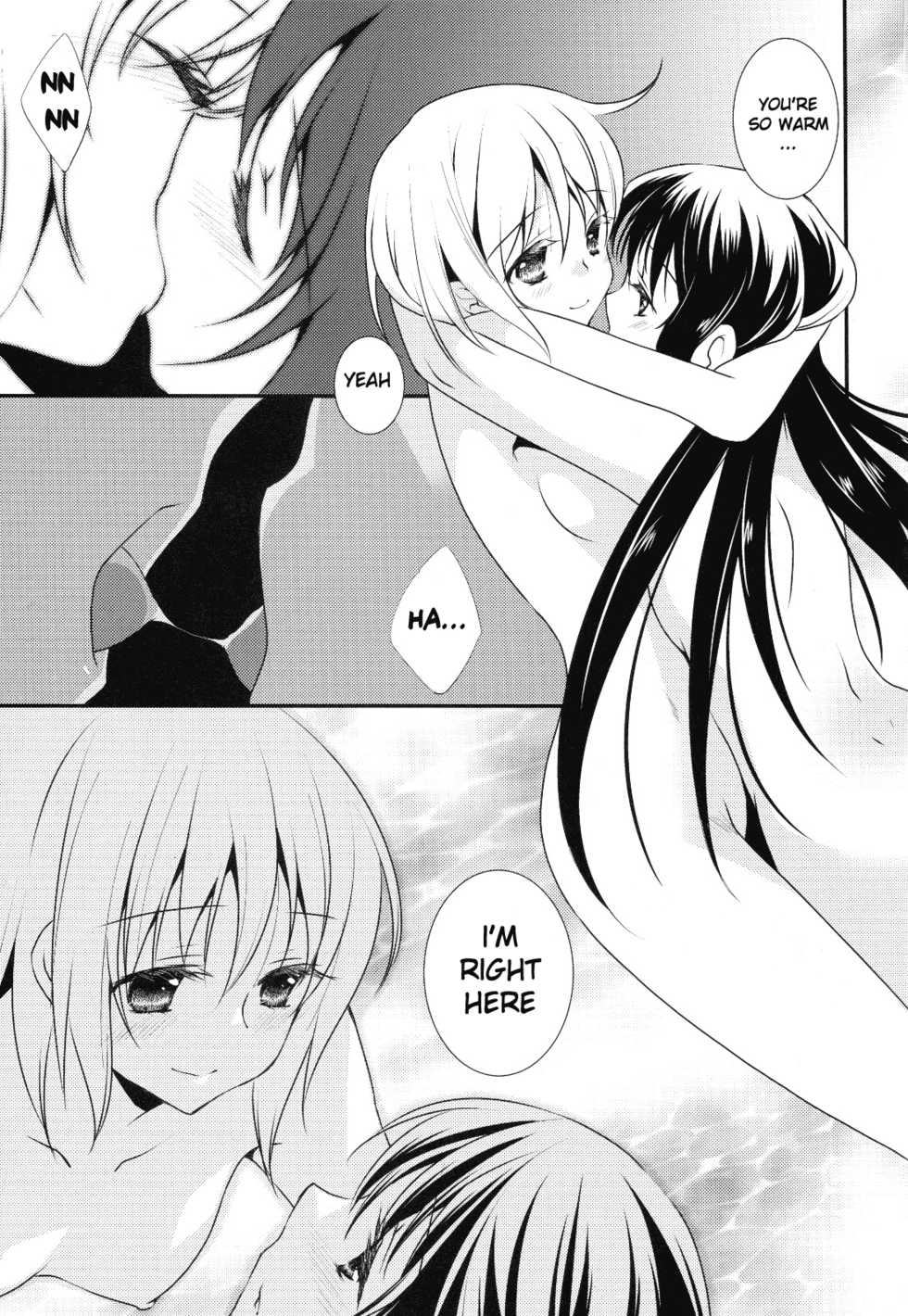 (C81) [Fukuya (Tama II)] Nee, Anata no Koto ga Daisuki nano | I Love You So Much (Puella Magi Madoka Magica) [English] [Yuri-ism] - Page 18