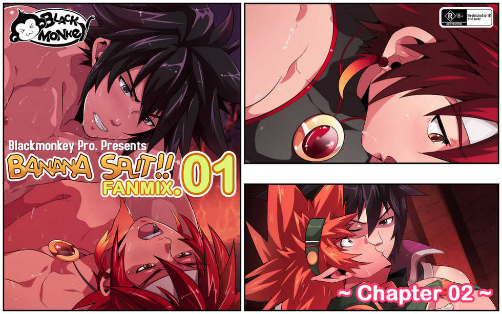 [black monkey (mazjojo)] BANANA SPLIT!! FANMIX.01 - Page 28