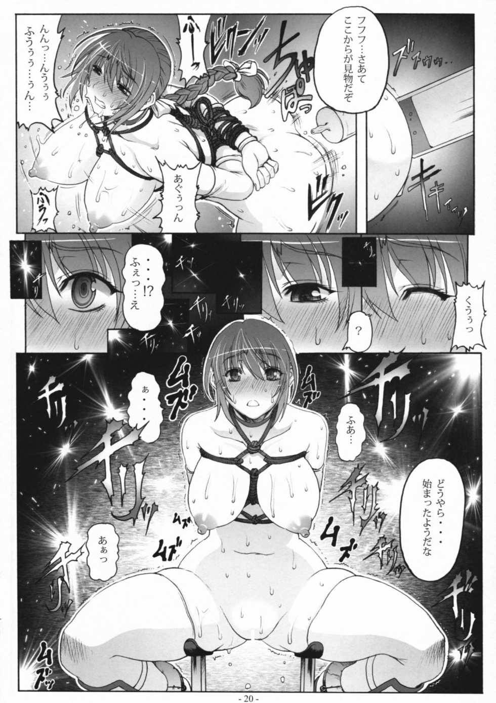 (C81) [Wolkenkratzer (Bontenkarasu, Erect Sawaru)] Decadence 3 (Dead or Alive) - Page 19