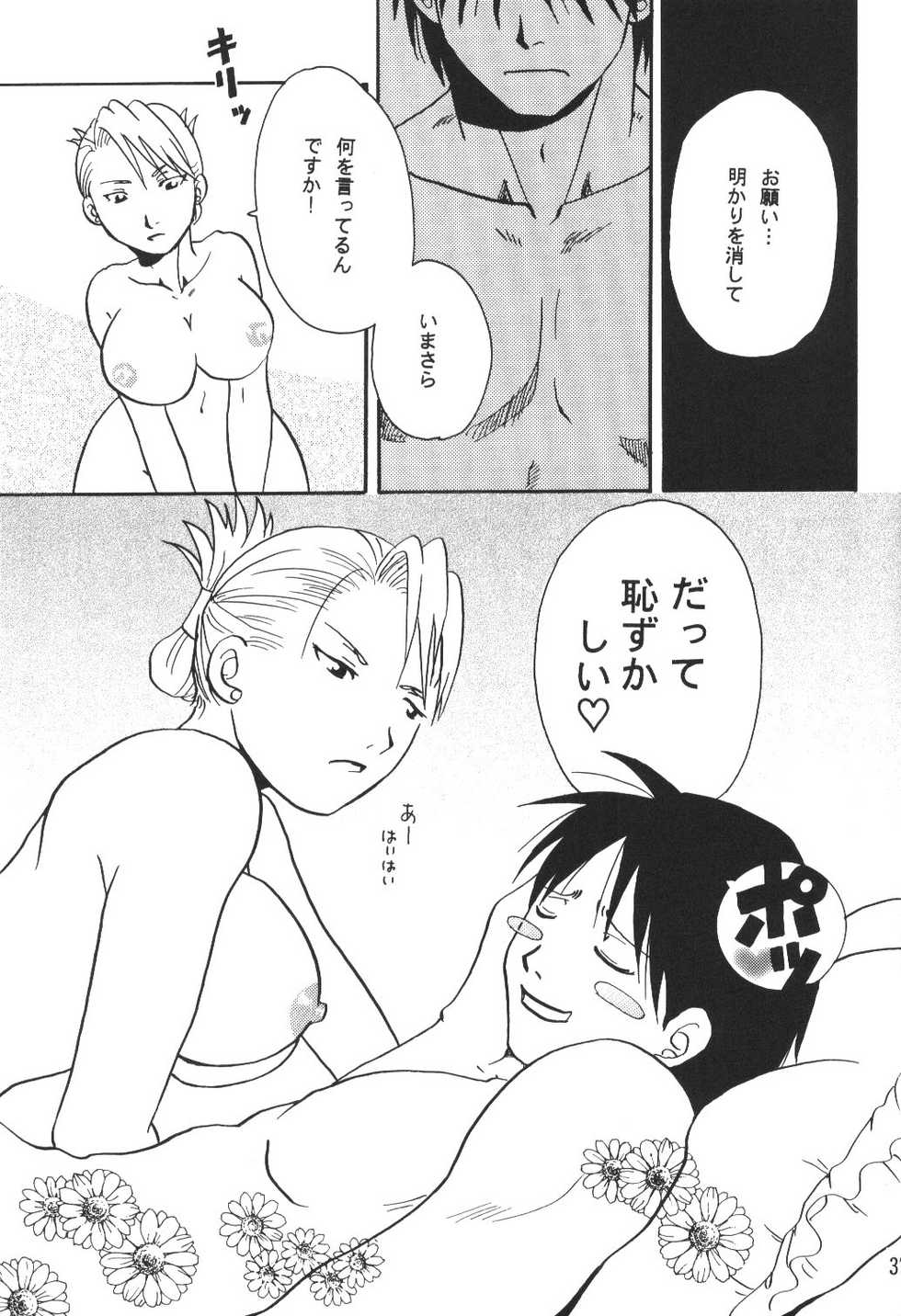 (C65) [SAKURAIRO (Konishi Kazuya)] Ano Sora ni Niteta (Fullmetal Alchemist) - Page 36