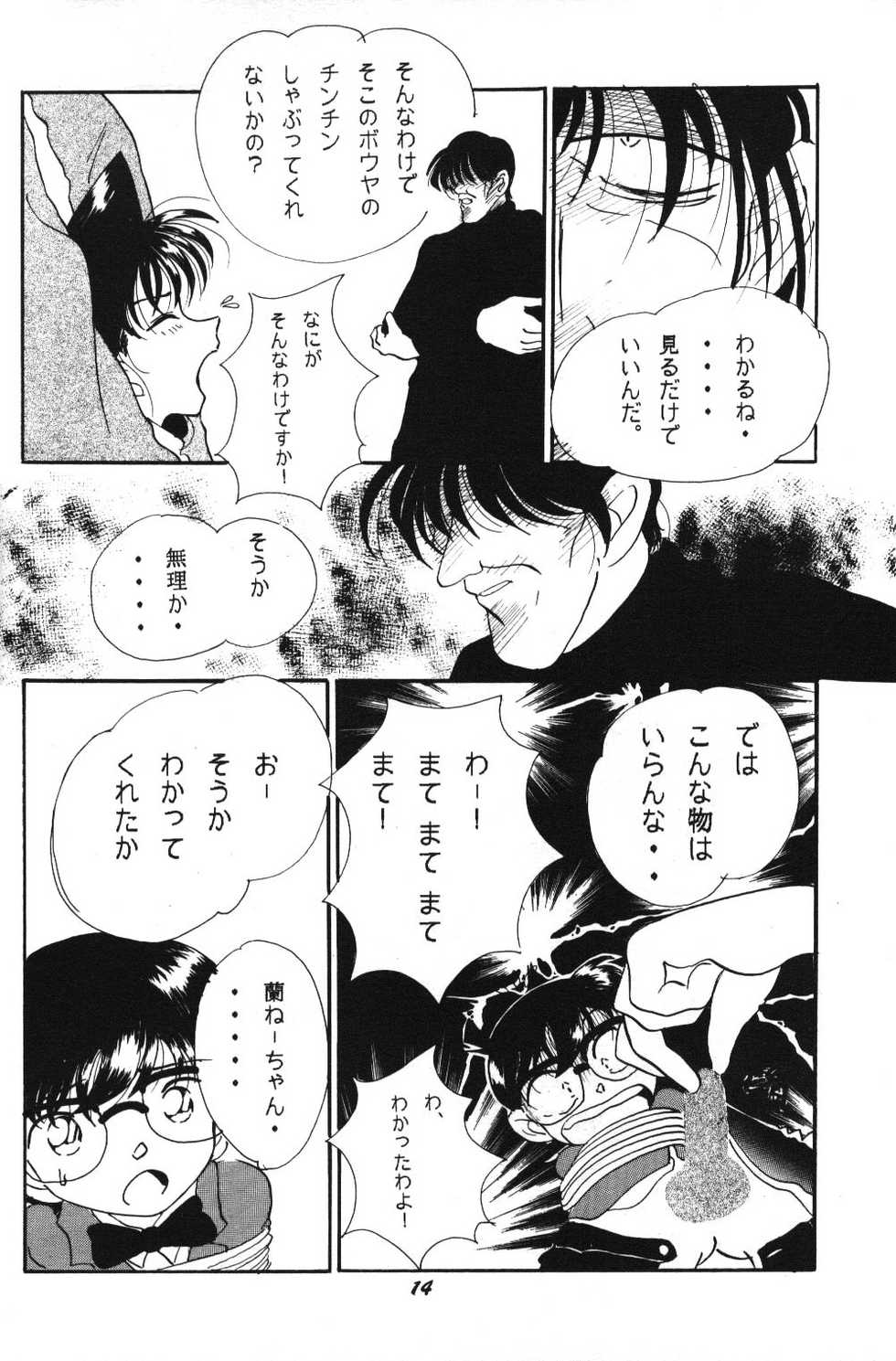 [Studio Boxer (Shima Takashi, Taka)] HOHETO 20 (Detective Conan) - Page 13