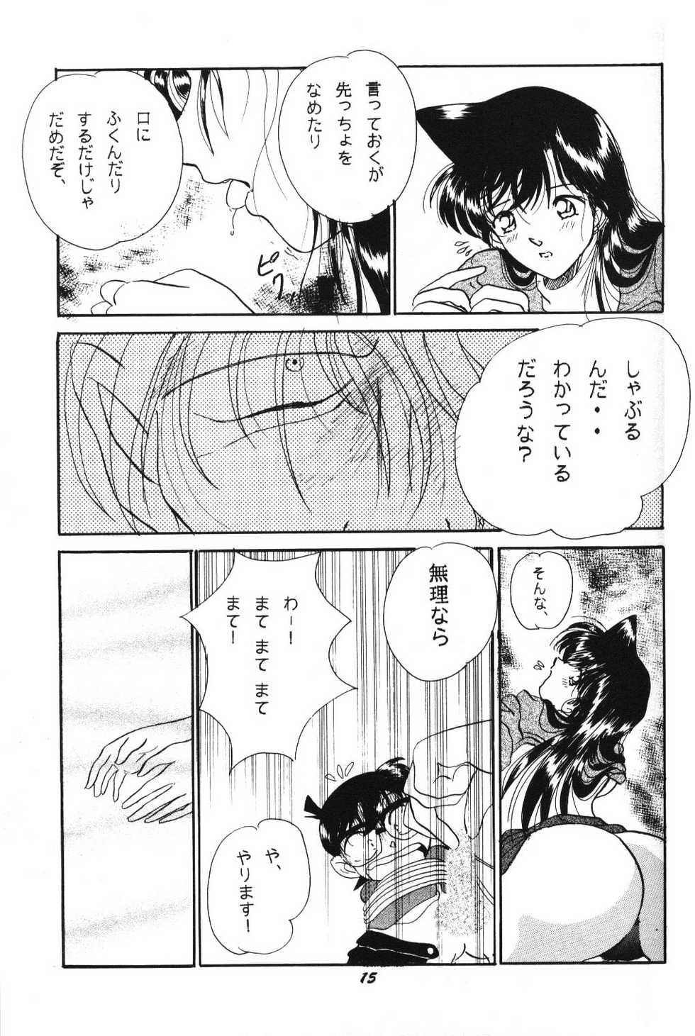 [Studio Boxer (Shima Takashi, Taka)] HOHETO 20 (Detective Conan) - Page 14