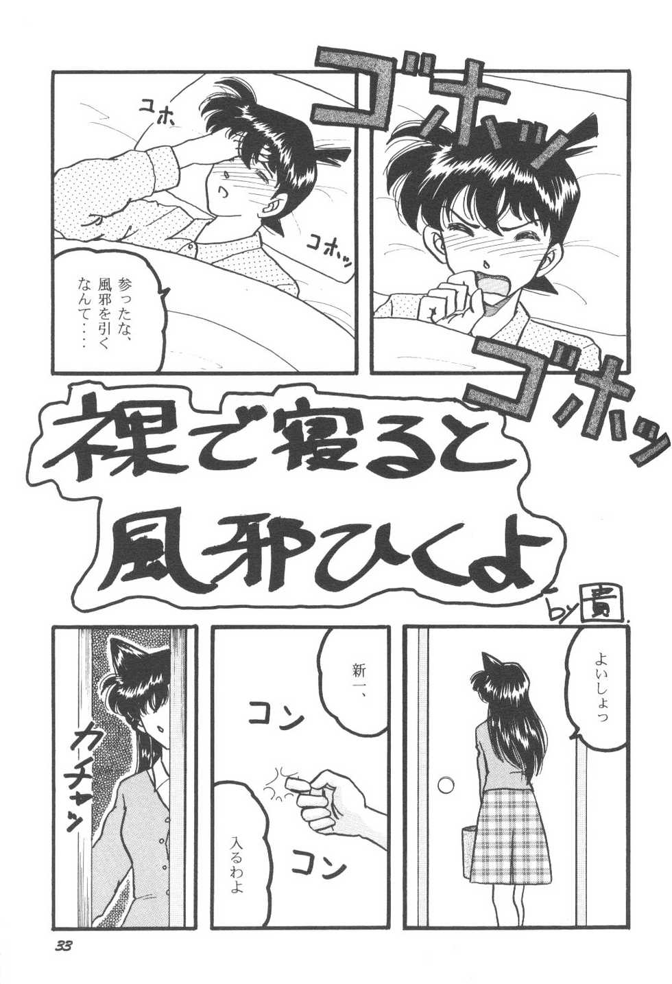 [Studio Boxer (Shima Takashi, Taka)] HOHETO 23 (Detective Conan) - Page 32