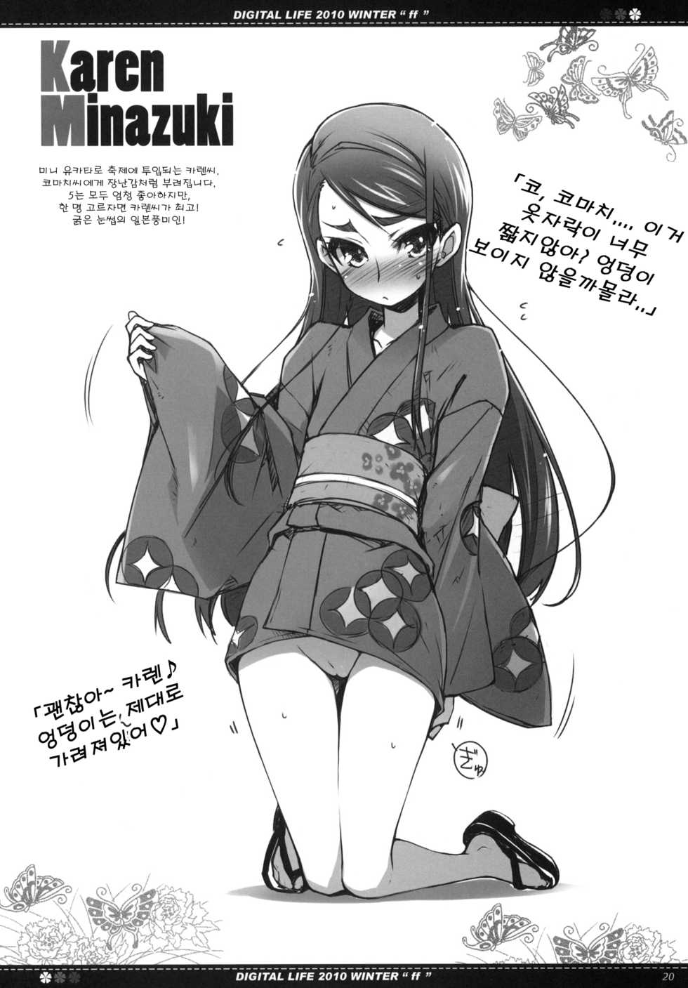 (C79) [life & Digital Flyer (Haga Yui & Ohta Yuuichi)] DIGITAL LIFE 2010 WINTER ff (Precure Series) (korean) - Page 19