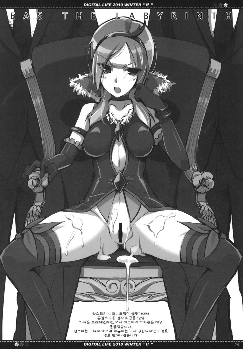 (C79) [life & Digital Flyer (Haga Yui & Ohta Yuuichi)] DIGITAL LIFE 2010 WINTER ff (Precure Series) (korean) - Page 25