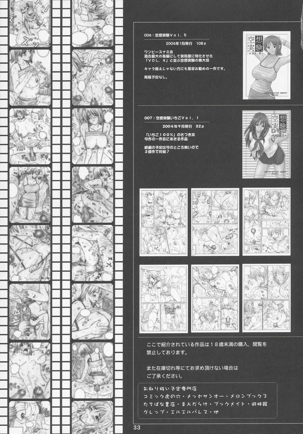 [Circle Kuusou Zikken (Munehito)] Kuusou Zikken Ichigo Vol.2 (Ichigo 100%) [Spanish] {El nido del Cóndor} - Page 32