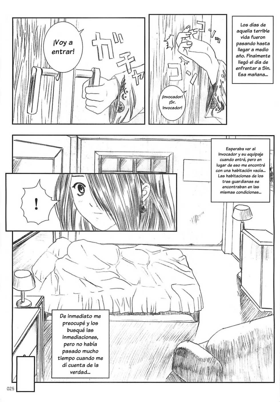 [Circle Kuusou Zikken (Munehito)] Kuusou Zikken -Extra- Vol. 1 (Final Fantasy X‎) [Spanish] {El nido del Cóndor} - Page 25