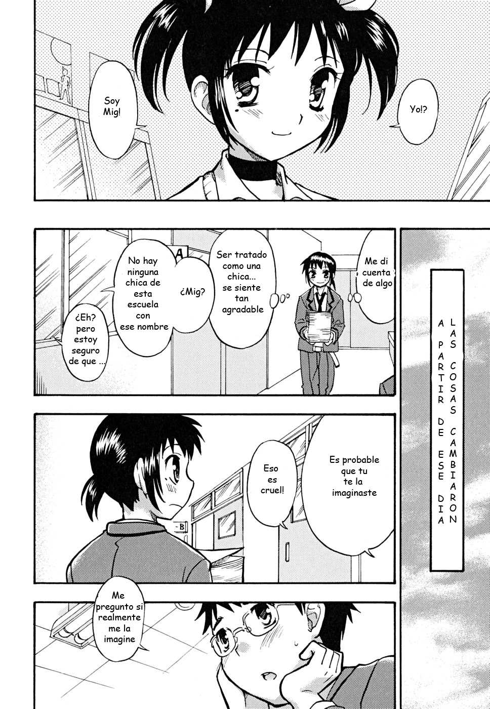 [Tachibana Momoya] Houkago Trans | TRANSICION DESPUES DE LA ESCUELA (Shounen Shikou 22 - Josou Fantasy) [Spanish] [MsHentai96] - Page 4