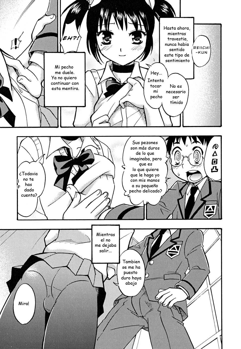 [Tachibana Momoya] Houkago Trans | TRANSICION DESPUES DE LA ESCUELA (Shounen Shikou 22 - Josou Fantasy) [Spanish] [MsHentai96] - Page 7