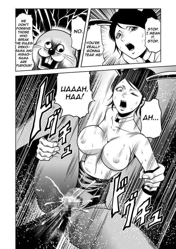 [Goro Mask (kisirian)] Bunny Girl - Crotch Splitting Torture [English] - Page 37