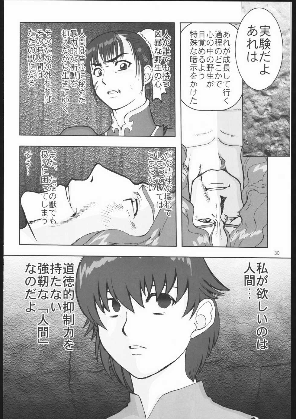 (C70) [Burugari-ya (Bancho, K.T)] TENTH (Street Fighter) - Page 29