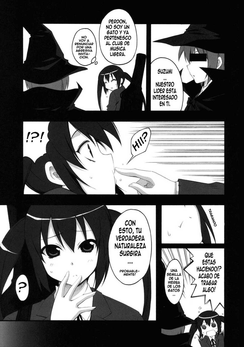 (COMIC1☆4) [MIX-ISM (Inui Sekihiko)] A to Z Nyan Bang!! (K-ON!) [Spanish] [El Moe de la 8] - Page 4