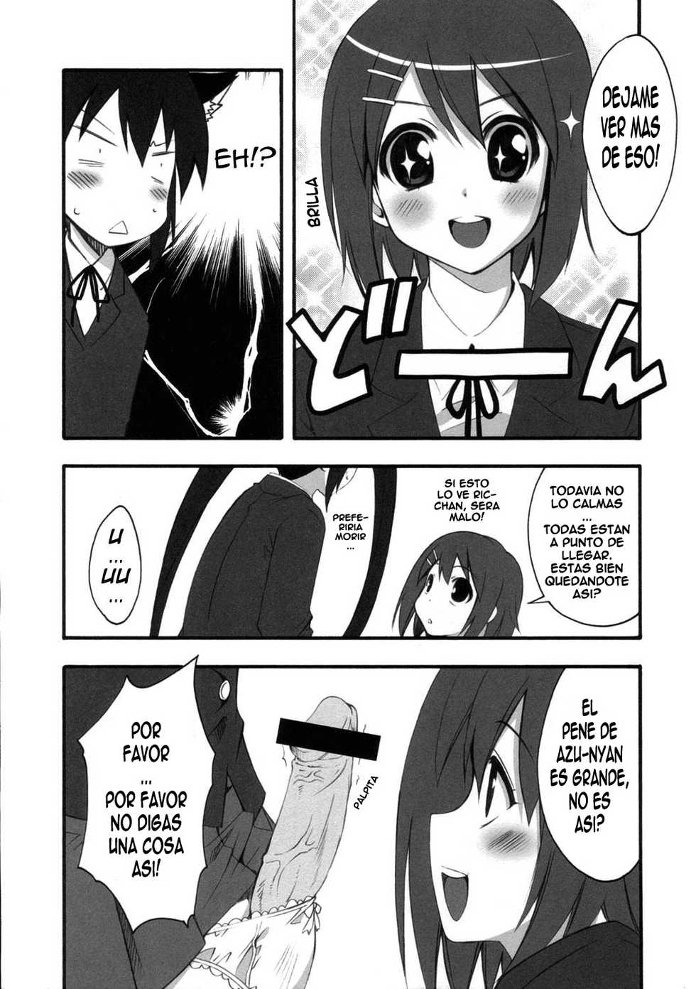 (COMIC1☆4) [MIX-ISM (Inui Sekihiko)] A to Z Nyan Bang!! (K-ON!) [Spanish] [El Moe de la 8] - Page 9