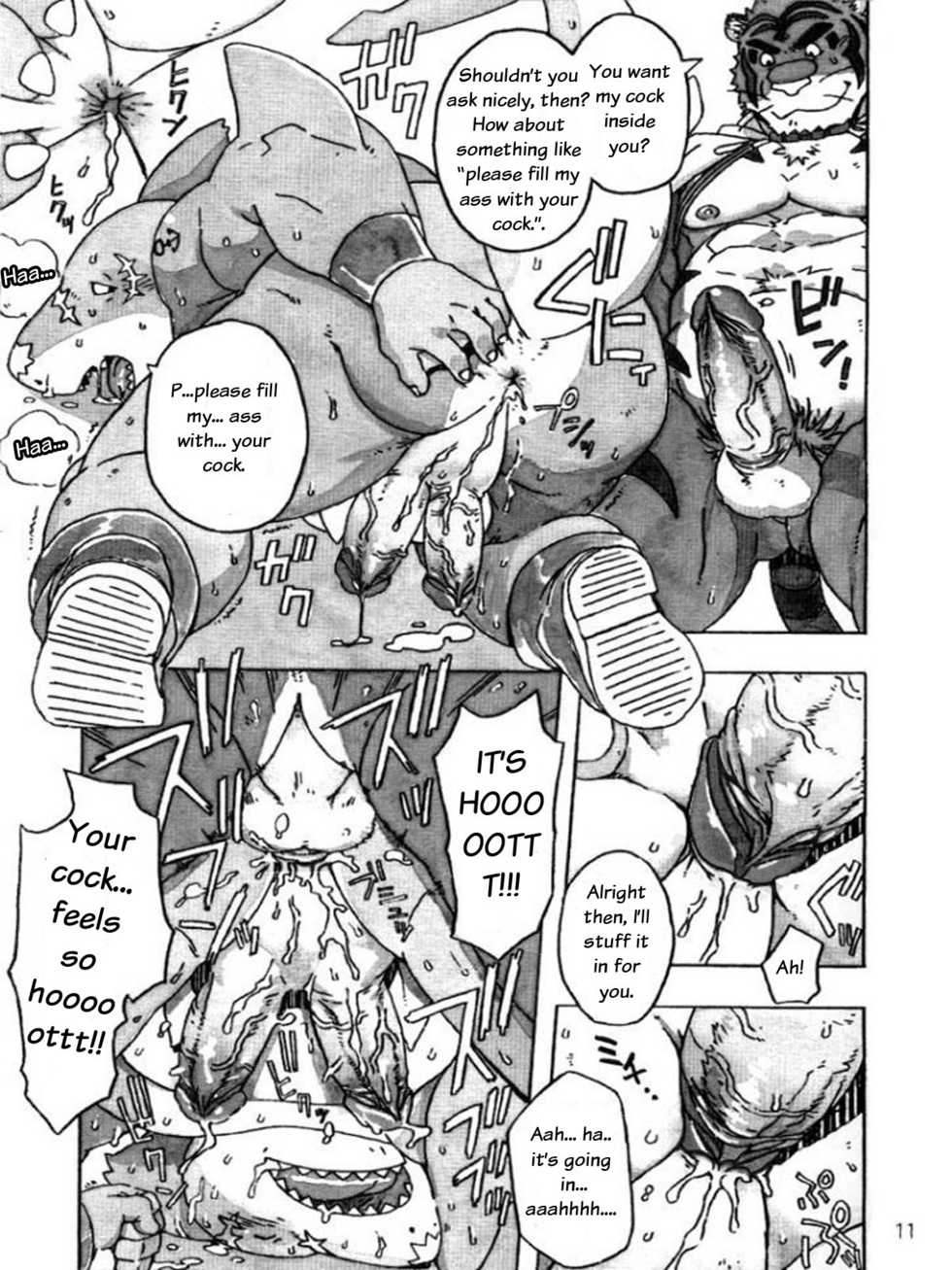 (C81) [Dragon Heart (gamma)] Choujuu Gasshin Build Tiger 9 | Super Beast Fusion Build Tiger 9 [English] - Page 13