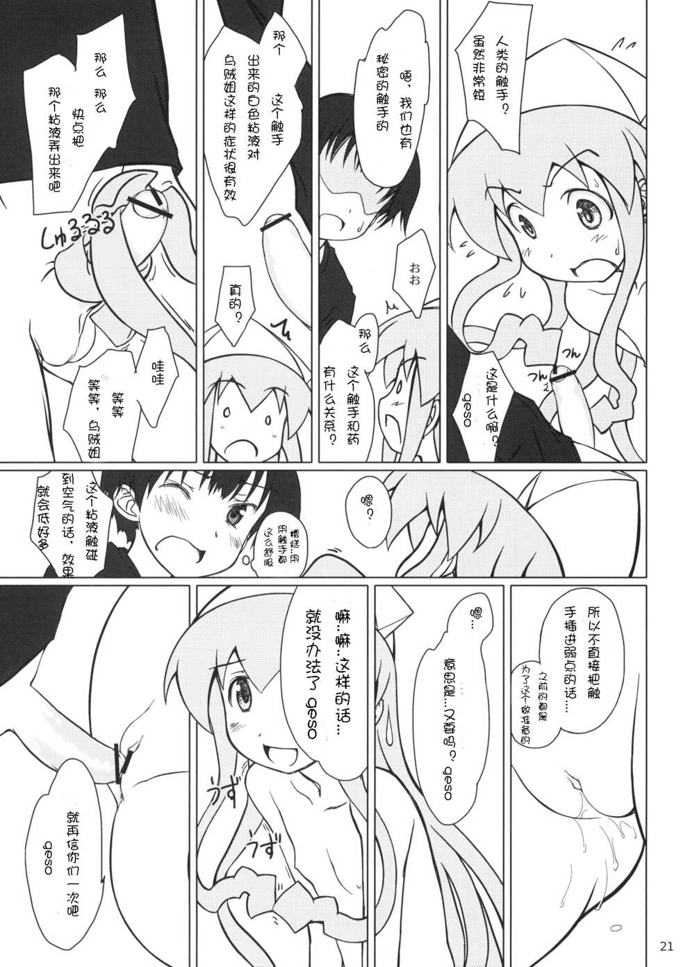 (C79) [Super Flat Lolinitron (Focke Wolf)] Nippon Kanraku 2010 (Shinryaku! Ika Musume) [Chinese] [琉璃神社汉化] - Page 20