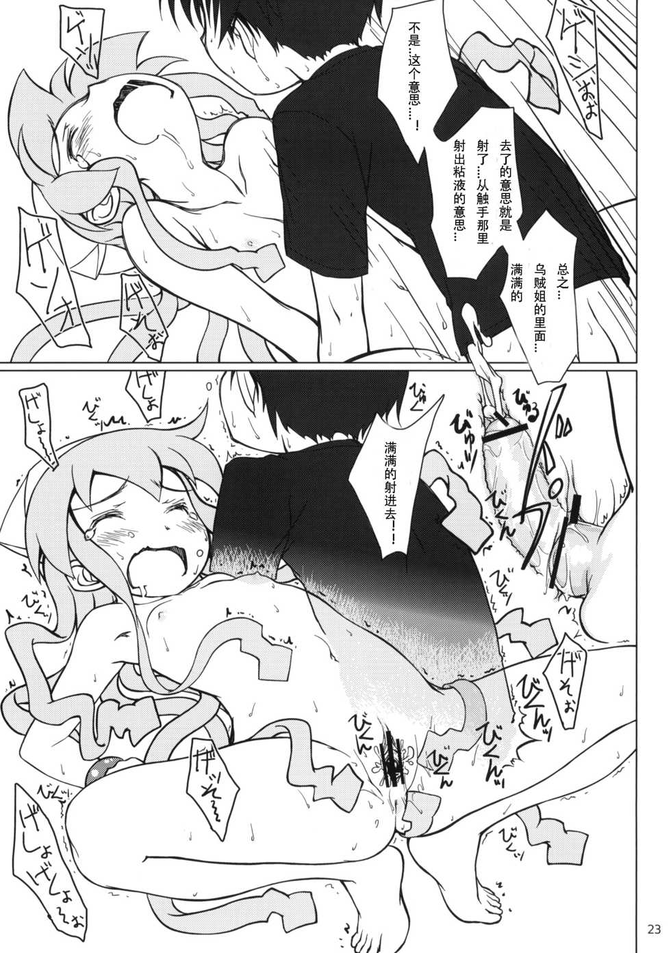 (C79) [Super Flat Lolinitron (Focke Wolf)] Nippon Kanraku 2010 (Shinryaku! Ika Musume) [Chinese] [琉璃神社汉化] - Page 22