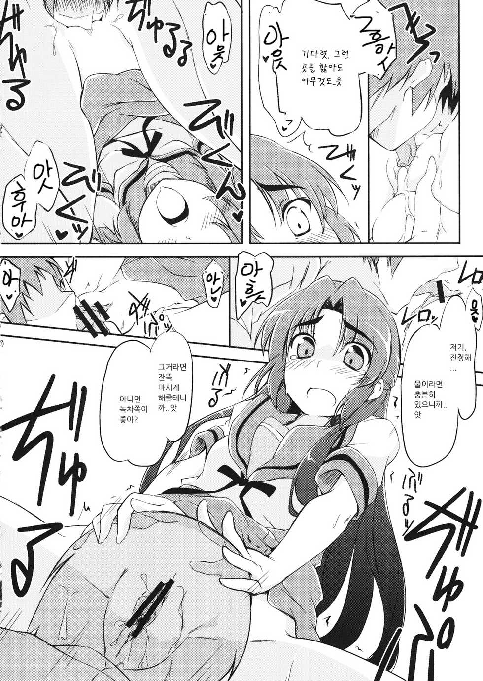 (C76) [Piñata Party (Nagami Yuu)] Over Flow Virus (Suzumiya Haruhi no Yuuutsu) [Korean] - Page 9