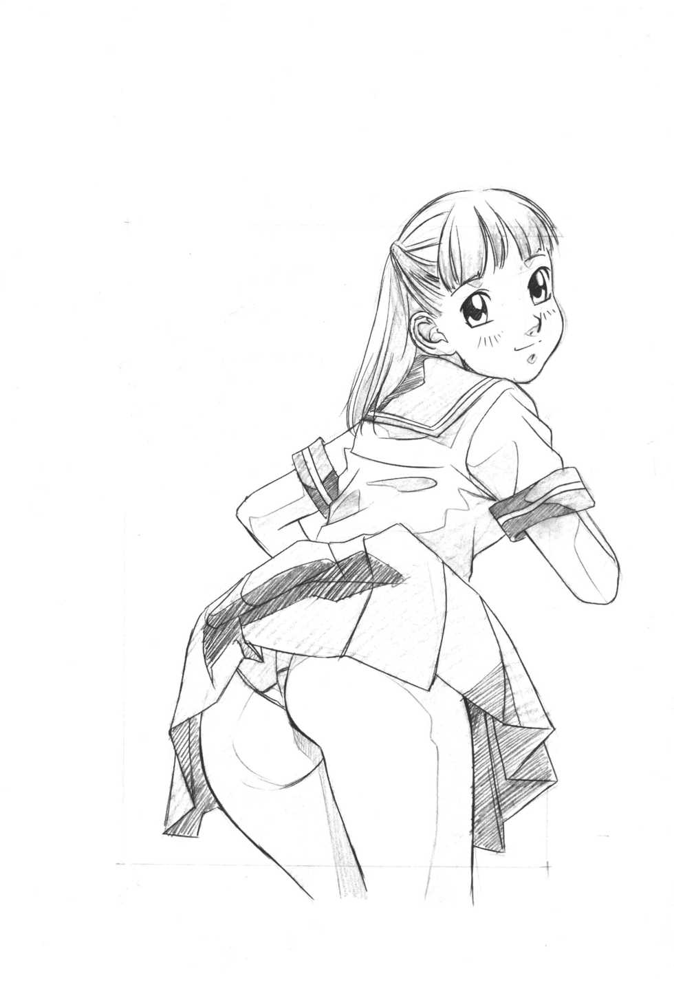 [Momonga Club (Hayashibara Hikari)] Rakugaki-s 2 Original Shoujo Enpitsu Genga shuu Sono 2 - Page 30