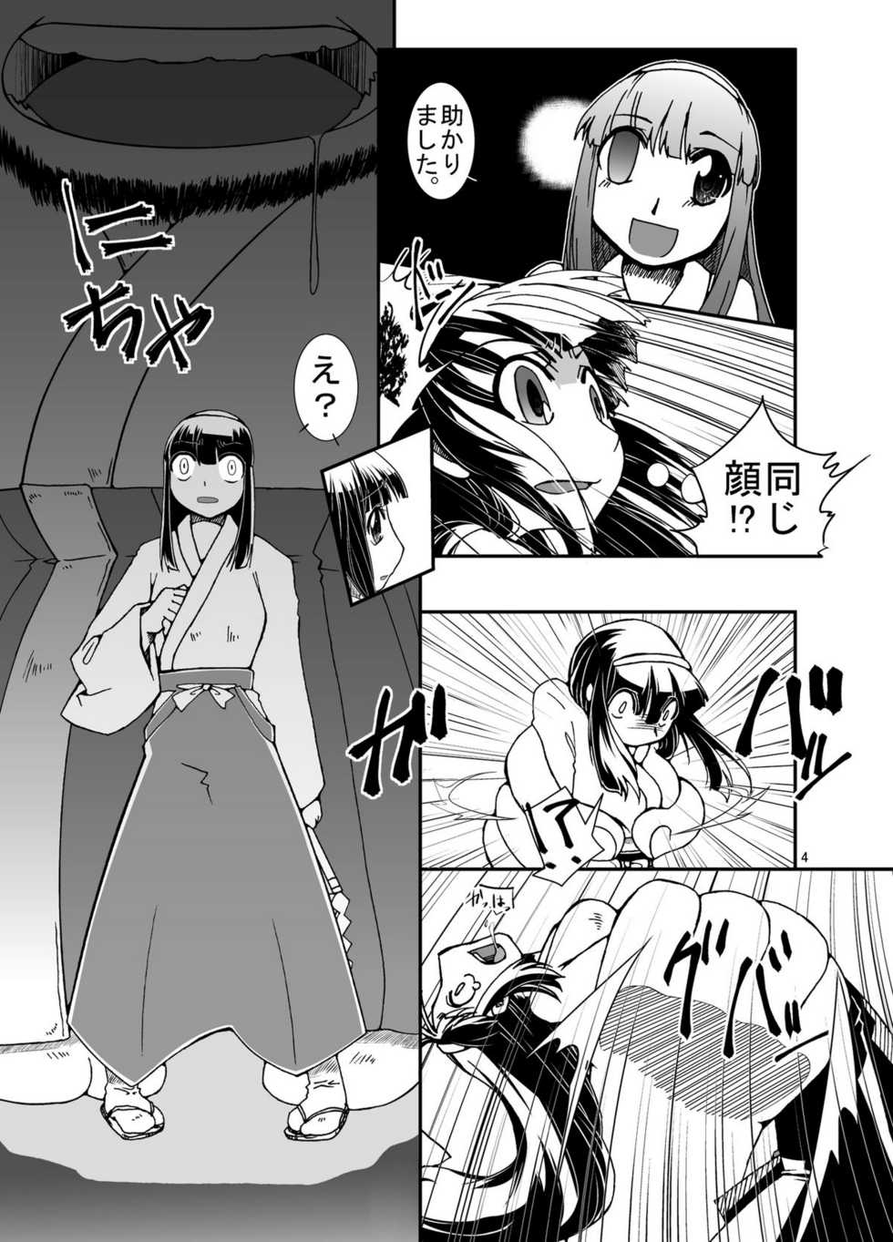 [Pintsize (Kouhaku,TKS)] Kikikaikai Sayo-chan no Monzetsu Hyakkiyakou - Page 4