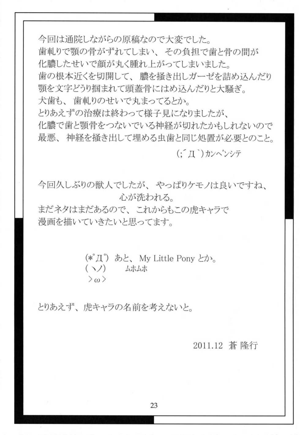 (C81) [Flash Point (Aoi Takayuki)] Slut Kitty - Page 22