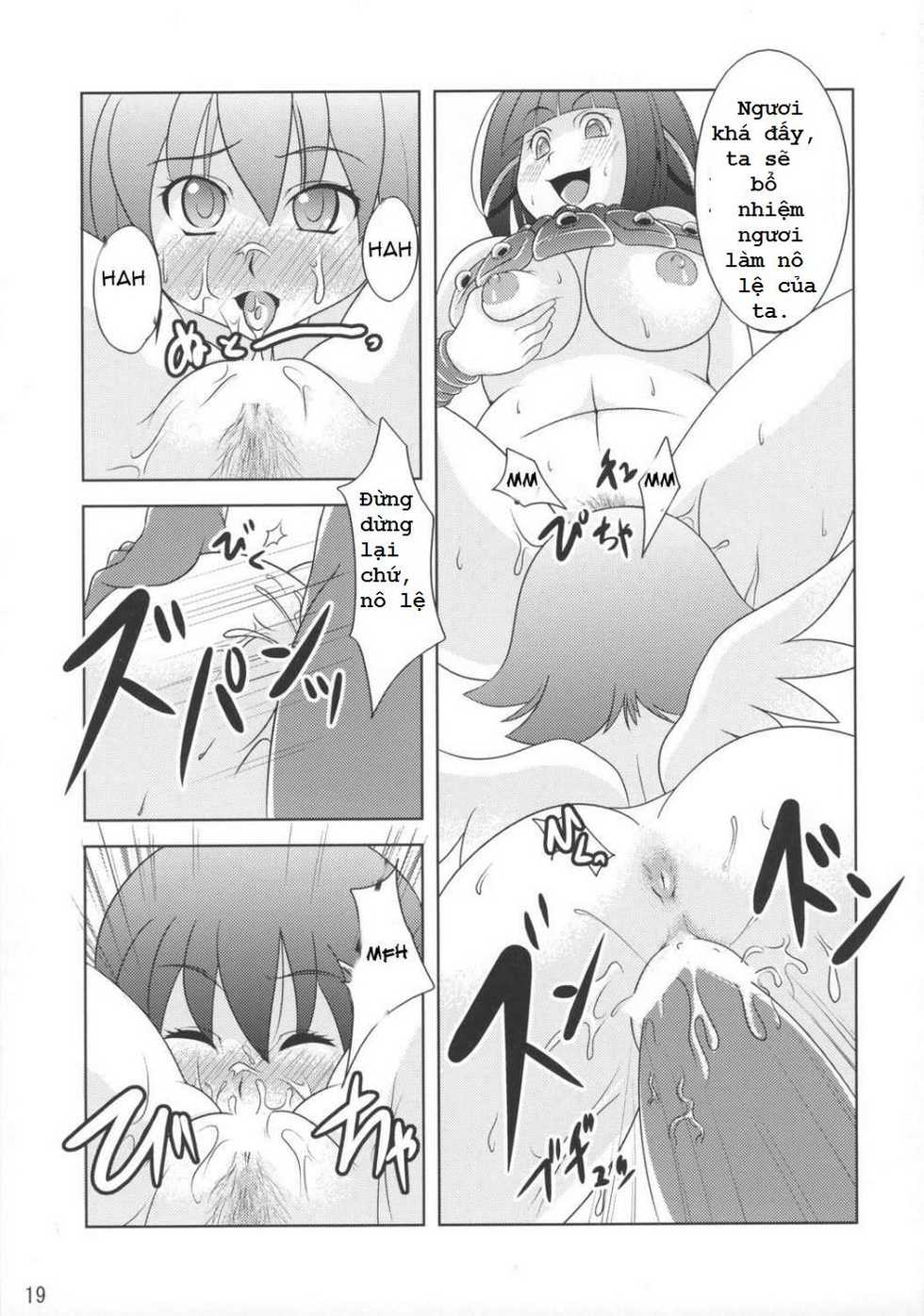 (C73) [Watasoto (Sugiura)] Queen's Party (Queen's Blade) (Vietnamese) - Page 18
