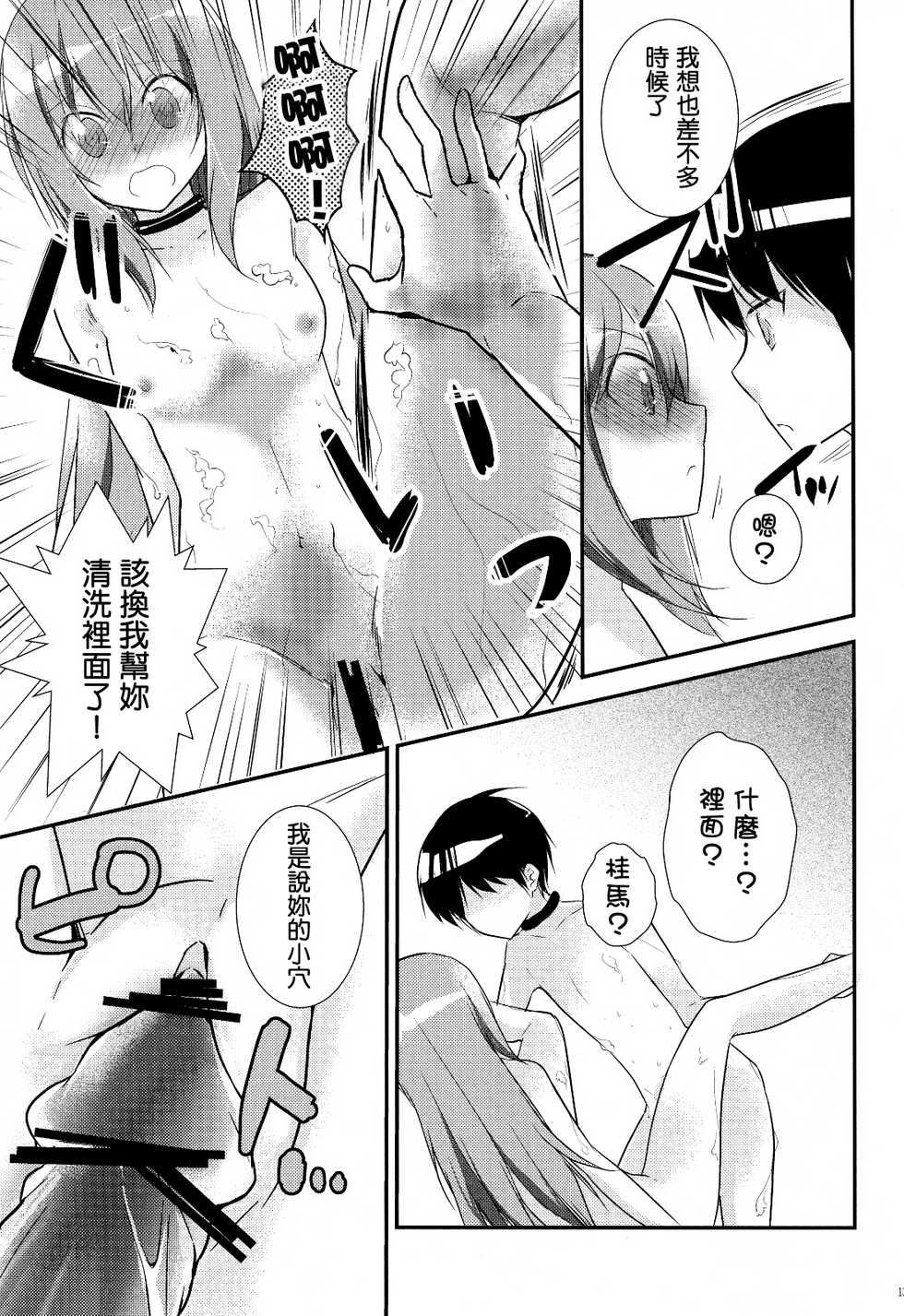 (C81) [MeroMero Melon (Ou, Peke)] Kamisama no Hentai Play Nikkichou 4 (The World God Only Knows) [Chinese] [Nice漢化] - Page 12