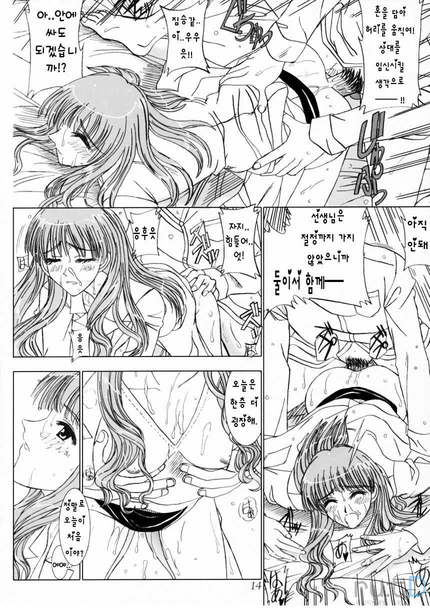 (C68) [Lover's (Inanaki Shiki)] Secret Lesson (School Rumble) [Korean] - Page 13