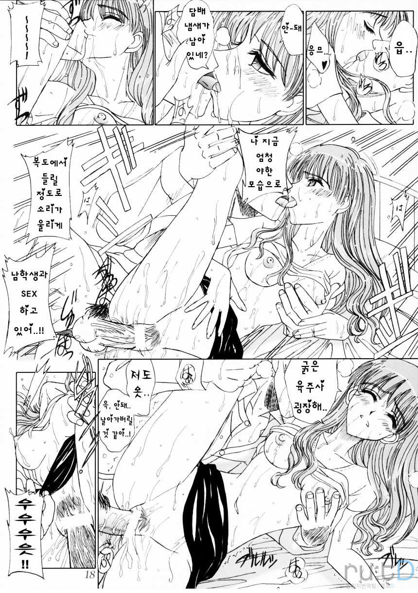 (C68) [Lover's (Inanaki Shiki)] Secret Lesson (School Rumble) [Korean] - Page 17