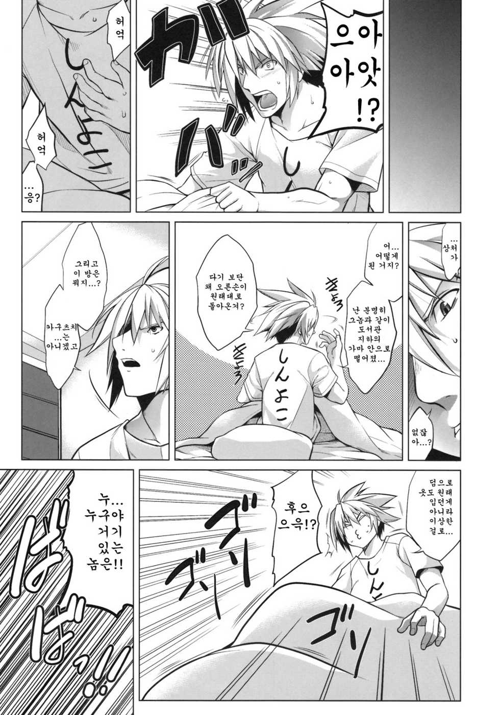(C78) [Studio Tiamat (Tanabe)] Break Blue Con-Dom Shift (Blazblue) [Korean] - Page 4