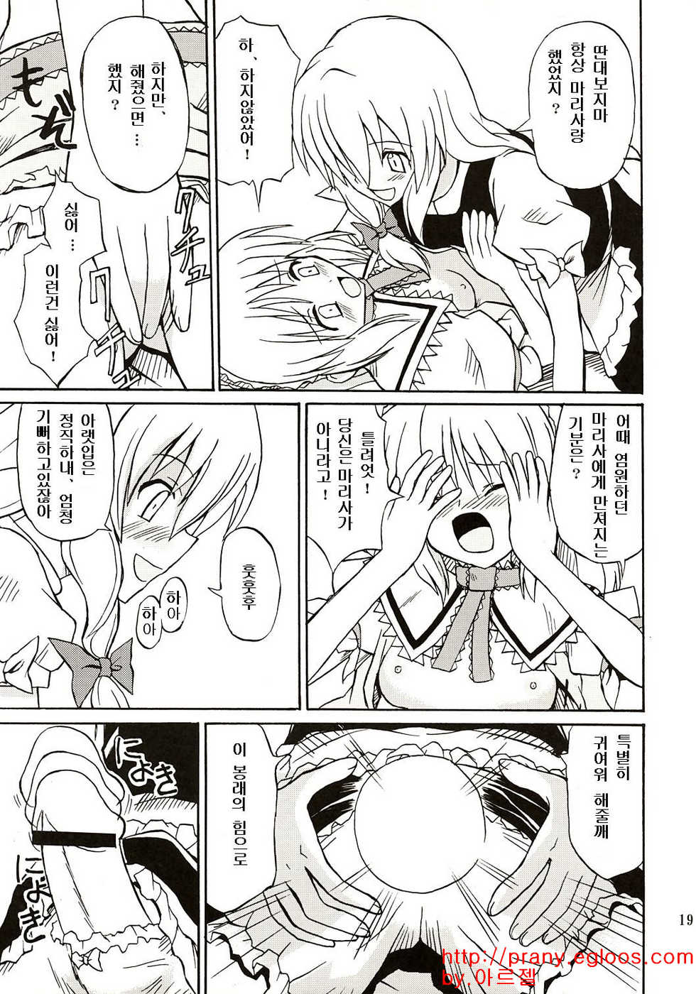 (C67) [Takaku-ya (Takaku Toshihiko)] Touhou Youjo Ranbu (Touhou Project) [Korean] - Page 18