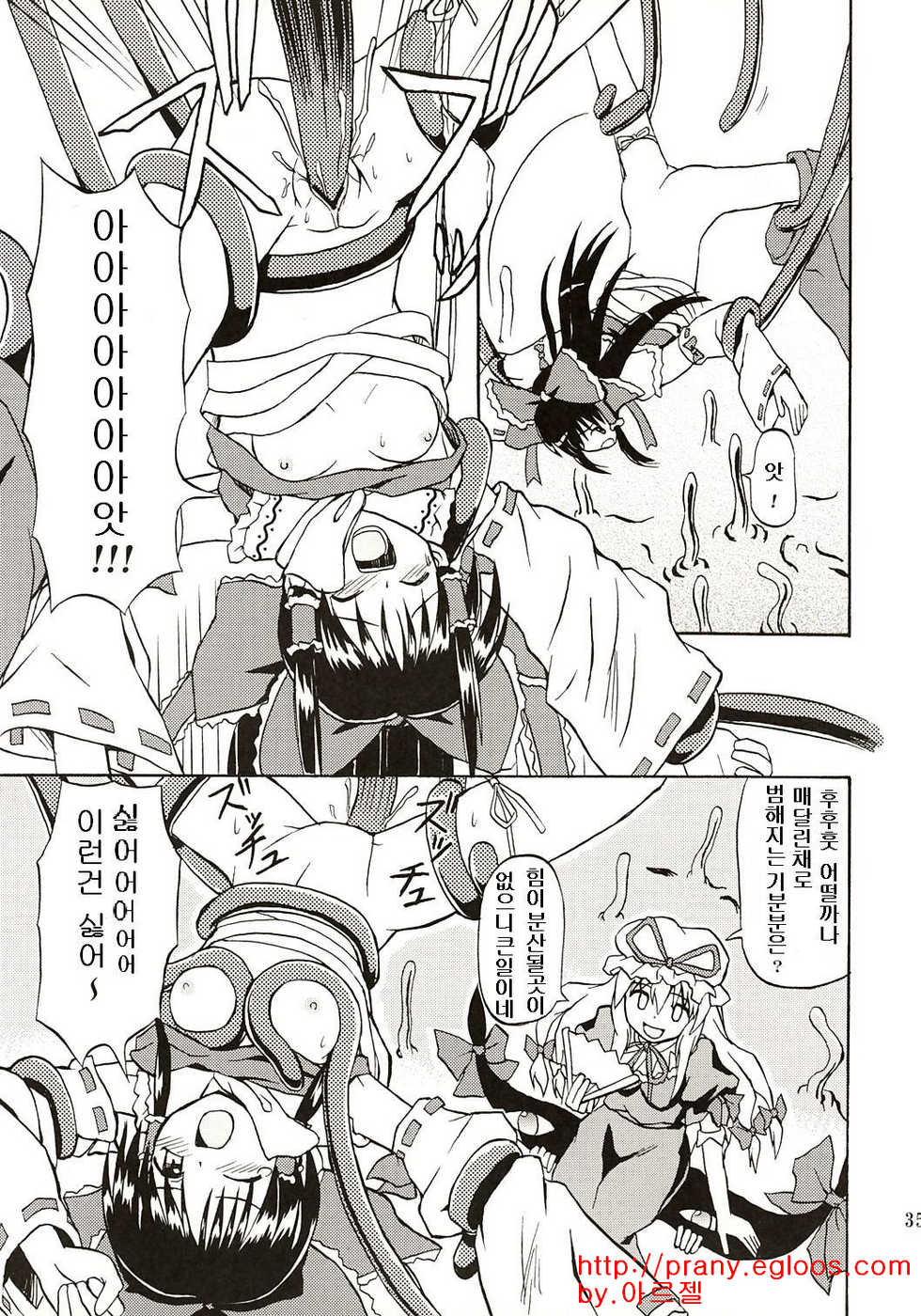 (C67) [Takaku-ya (Takaku Toshihiko)] Touhou Youjo Ranbu (Touhou Project) [Korean] - Page 33