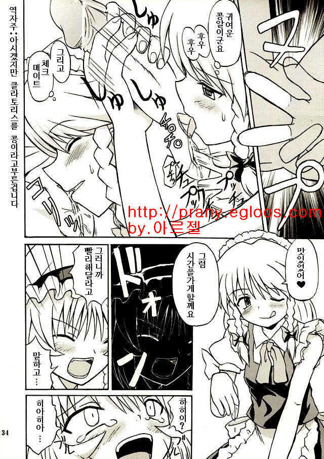 (Reitaisai 2) [Takakuya (Takaku Toshihiko)] Touhou Youjo Ranbu 2 (Touhou Project) [Korean] - Page 33
