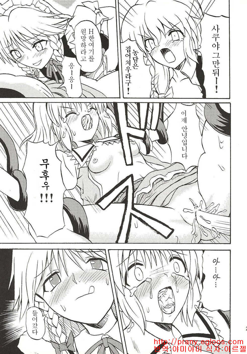 (Koiiro Magic) [Takakuya (Takaku Toshihiko)] Touhou Youjo Ranbu 4 (Touhou Project) [Korean] - Page 24