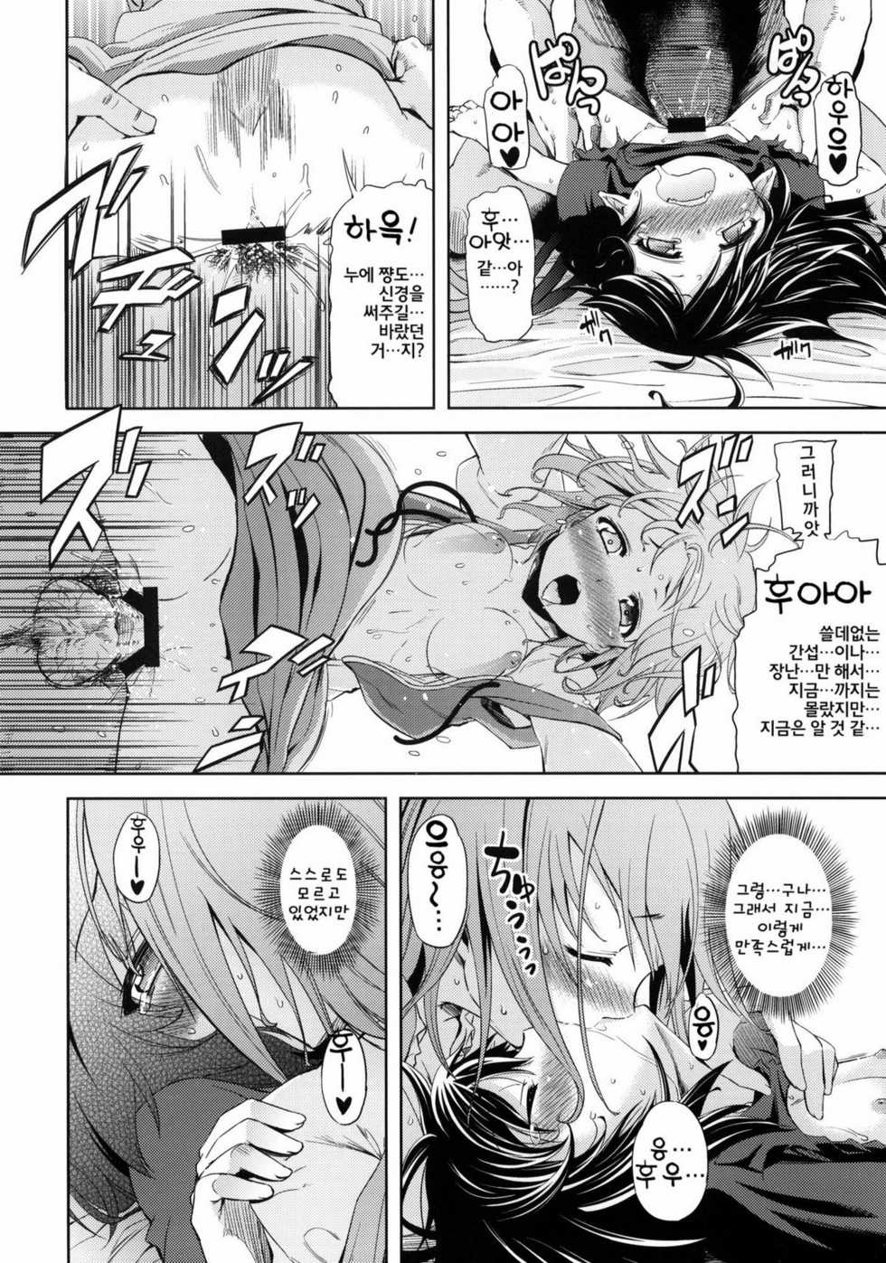 (C78) [Yumemi Gokochi (Mikage Baku)] WITH YOUR SMILE (Touhou Project) [Korean] - Page 27