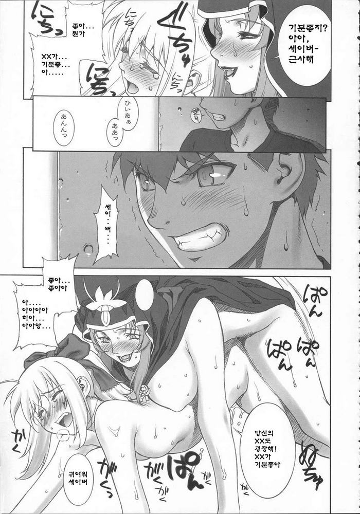 (C67) [Motchie Kingdom (Motchie)] Mercyful Fate (Fate/stay night) [Korean] - Page 13